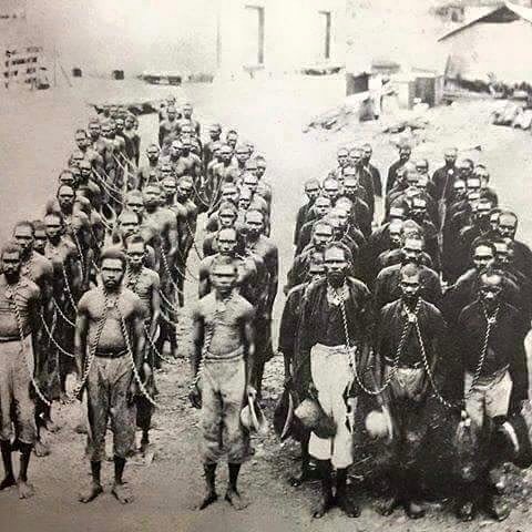African Men Slavery